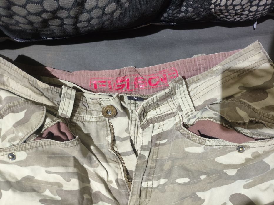 Штаны Cargo, камуфляжные, идеальное состояние, размер - М