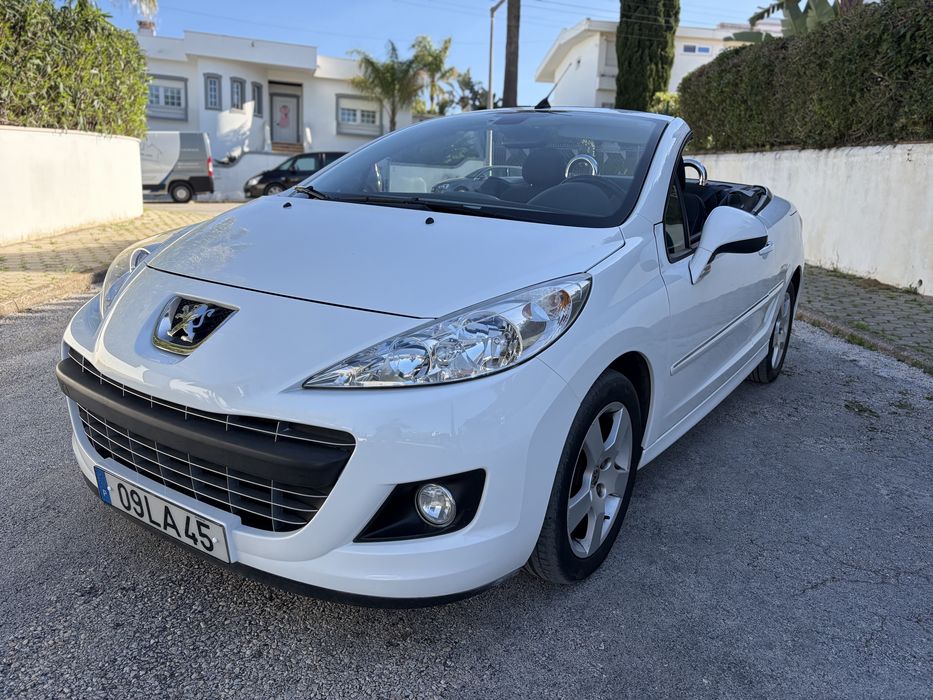 Peugeot 207cc 1.6 gasolina cabrio Apenas 100.000klms reais 1so dono
