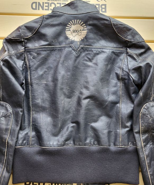 Рідкісна, шкіряна куртка, Puma Black  500cc оригінал