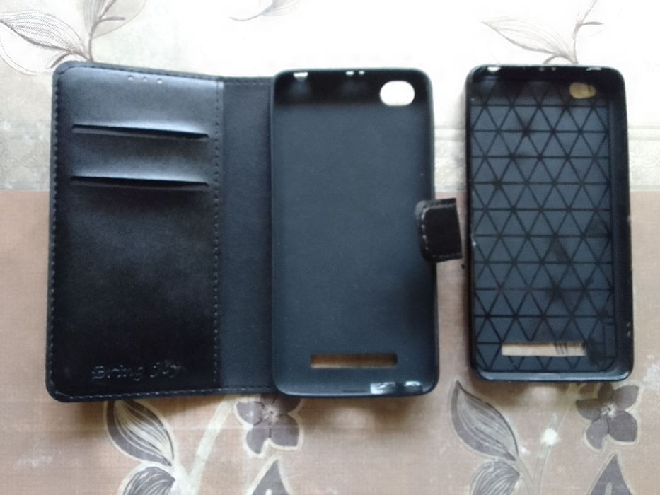 Захисний футляр книжечка до телефону Xiomi Redmi 4A.+силіконовий  фут