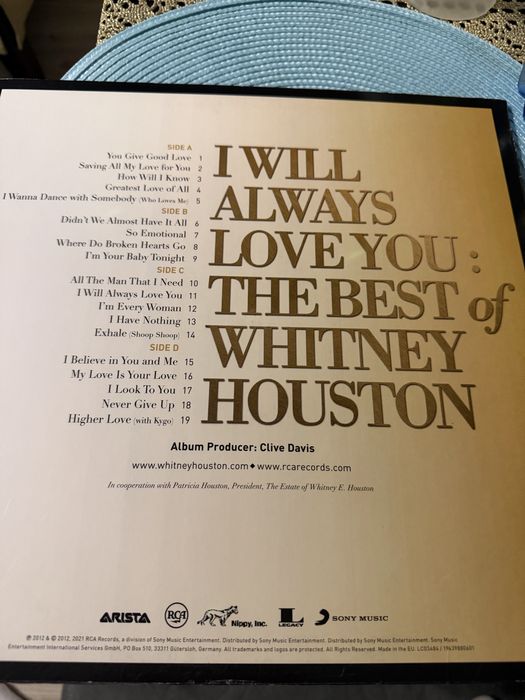 Whitney Houston - The Best of - 2 LP