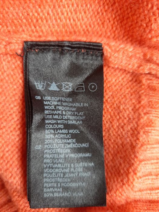 Sweter H&M 50% wełna