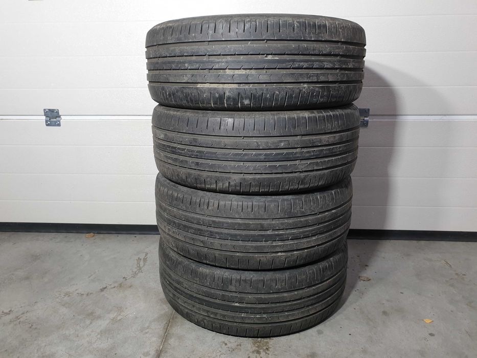 4szt. 215/55/17 94W Continental PremiumContact 5 4,5mm 2016r [ 4834 ]