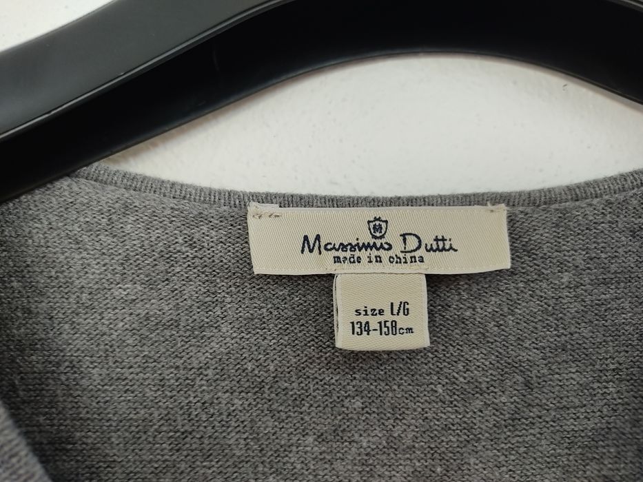 Camisola capa prateada Massimo Dutti