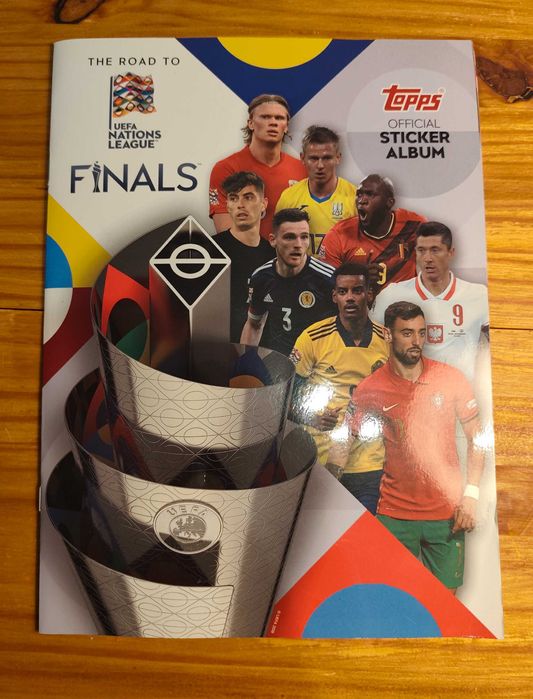 Coleção completa Topps Road to UEFA Nations League Finals 2022-23