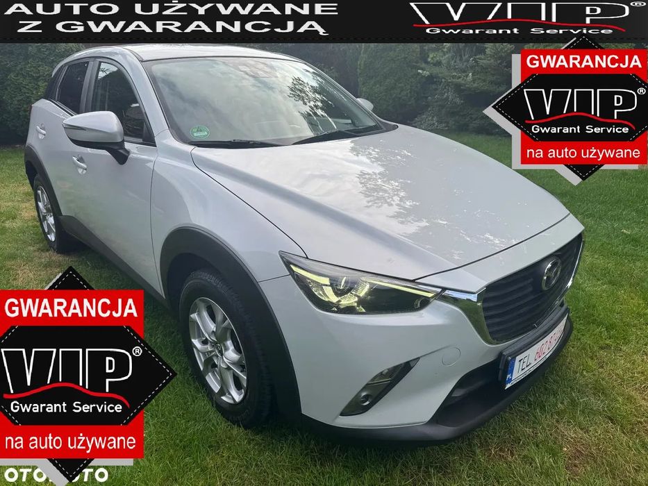 Mazda CX-3 Gwarancja 1 Rok Ledy Klimatronik Telefon FULL Serwis PIĘKNY KOLOR