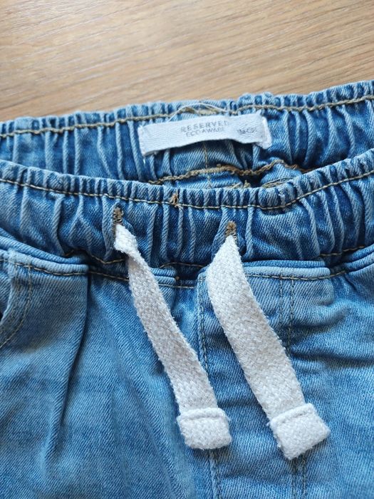 Spodenki jeansowe RESERVED r. 128, r.134