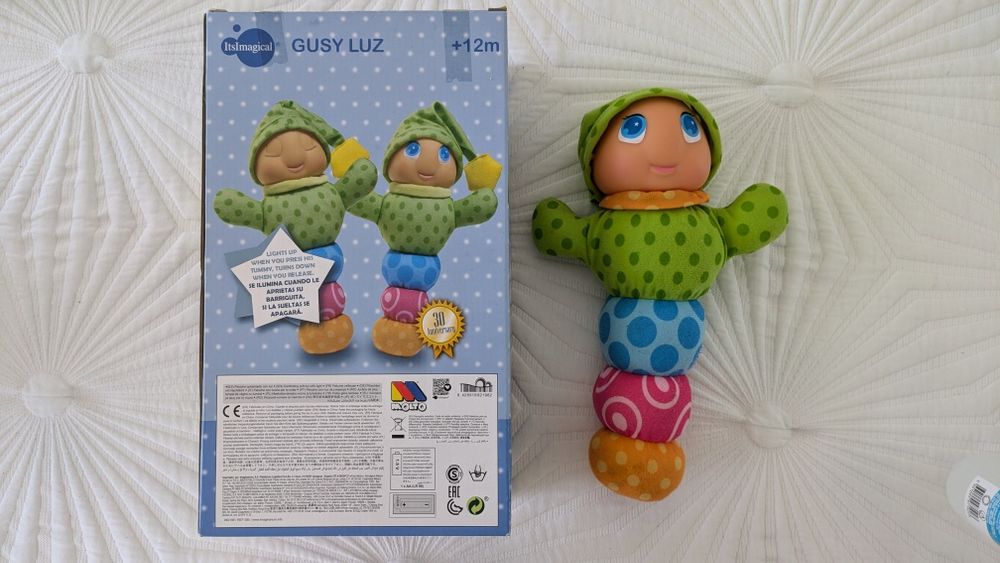 Peluche com luz +12m