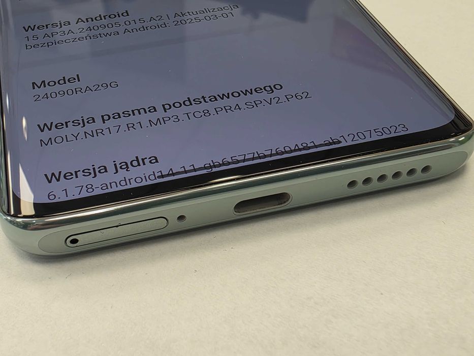 Xiaomi Redmi Note 14 PRO 5G Dual SIM/ 12GB/ 512GB/ Green/ Grade A-/ + ładowarka/ dystrybucja AZJA