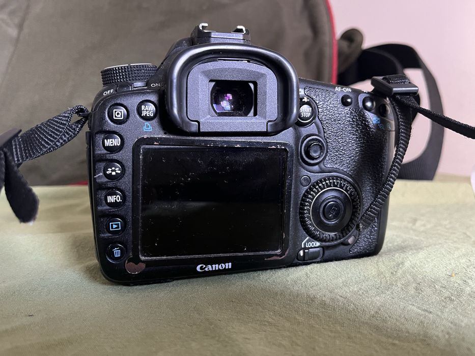 Canon 7D c/lente e acessórios