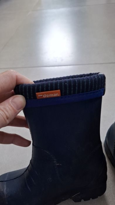 Kalosze dziecięce ocieplane 22/23