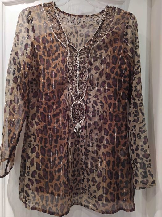 Tunika pantera koci print