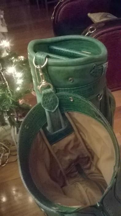 saco golfe gucci em pele ( muito raro) de serie limitada