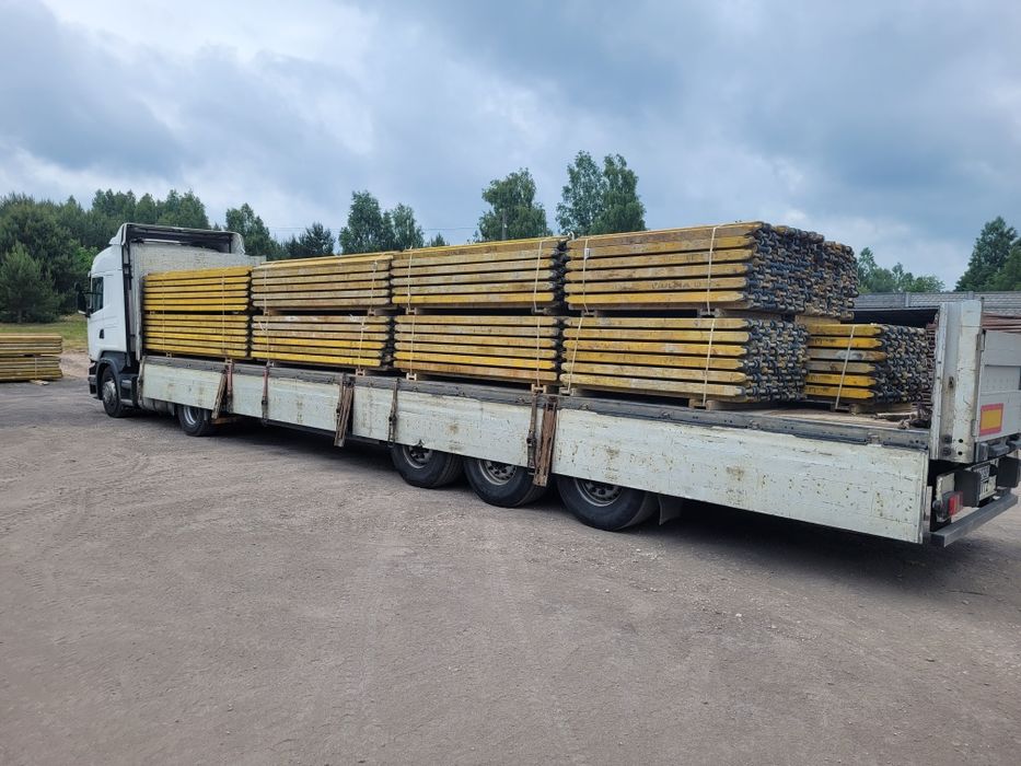 Szalunek Stropowy Głowice Trójnóg Stemple Budowlane Płyta Topolowa