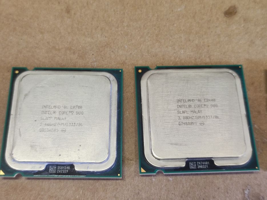 Процесори  Intel s775, s1156, s1155  пам'ять ddr2