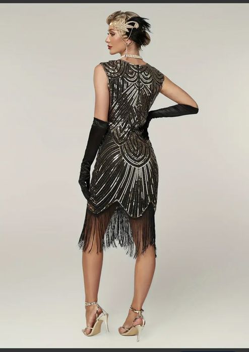 Sukienka  gatsby lata 20 retro