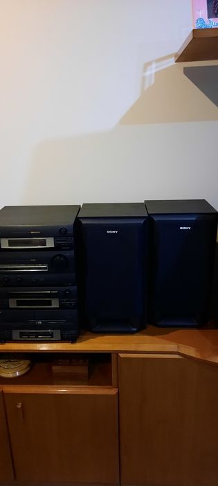 Mini som Sony com 4 módulos
