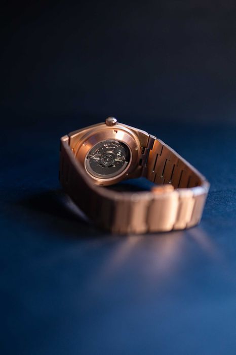 PRX Rose Gold Custom Seiko Mod