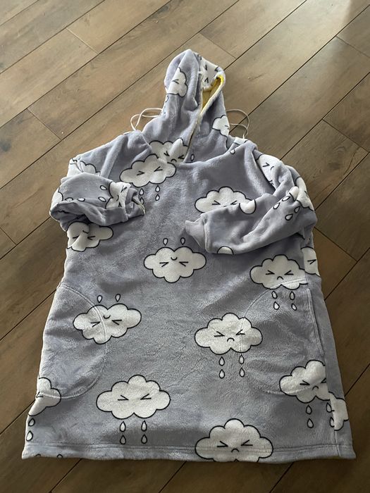 Bluza koc snuddie dwu stronna