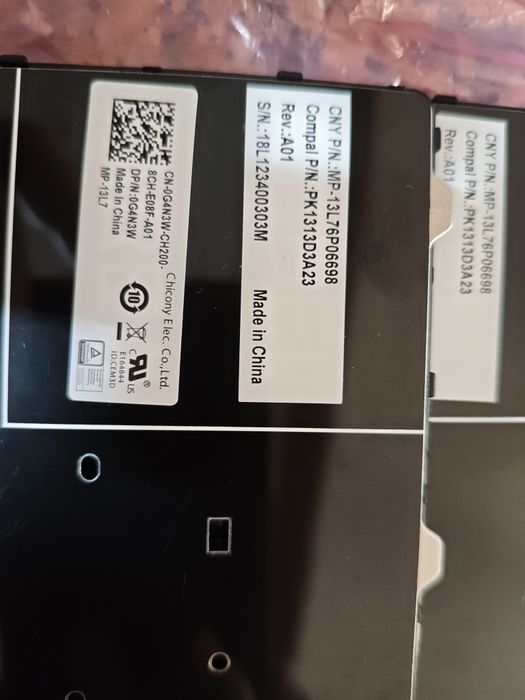 Teclado Dell Original (CN-0GA3NV) – Latitude / Precision