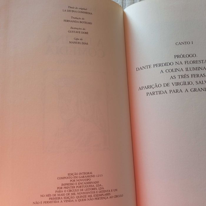 A Divina Comédia - O Inferno