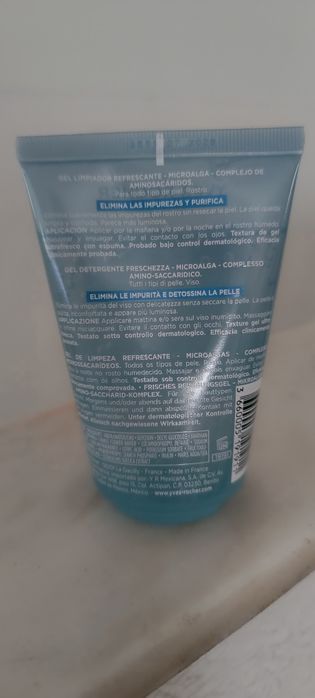 Gel de limpeza Detox Yves Rocher