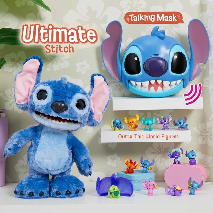 Інтерактивна маска Just Play Disney Стіч 15 звуків/фраз (46114)