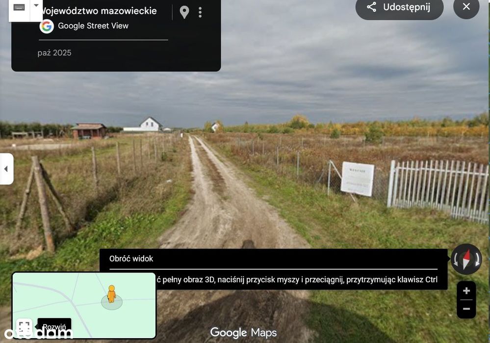 Działka budowlana Martynów