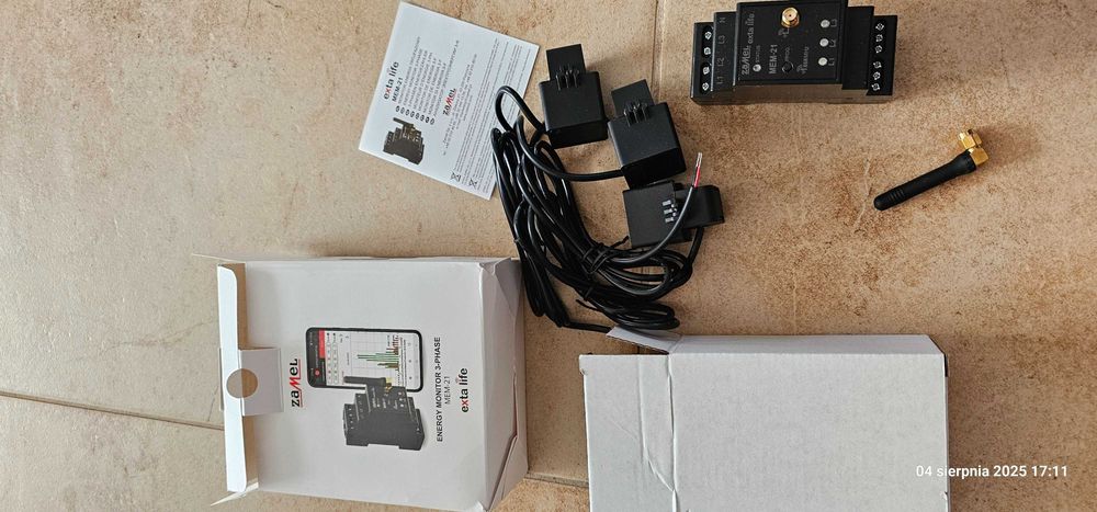 ZAMEL Monitor energii elektrycznej Prądu EXTA LIFE