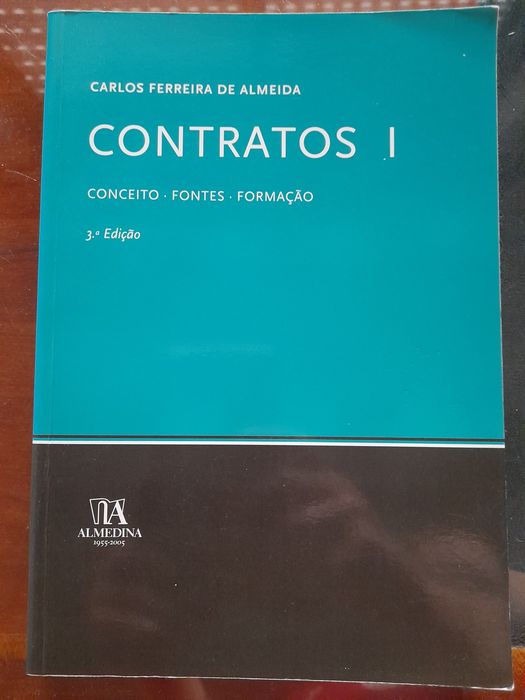 Contratos I - Carlos Ferreira de Almeida