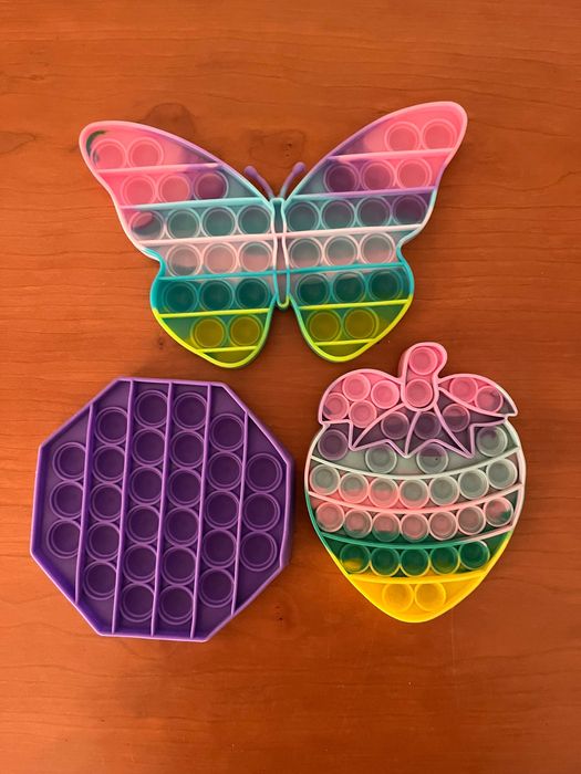 Pop It - Borboleta, Morango e Octogono