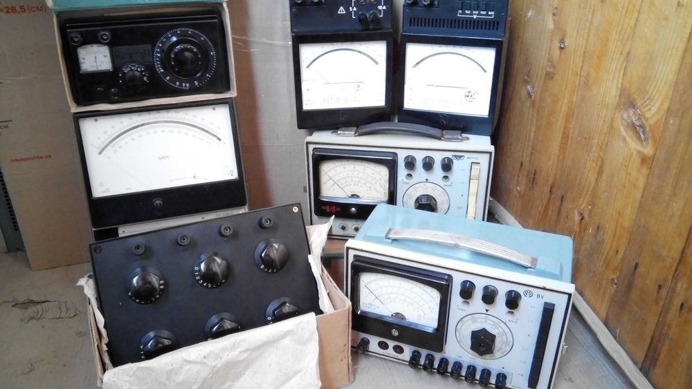 Продам амперметры, вольмертры, магазин сопротивлений и другое СССР