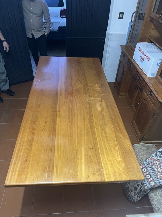 Mesa de Jantar  2 metros - Madeira Maciça deAcácia