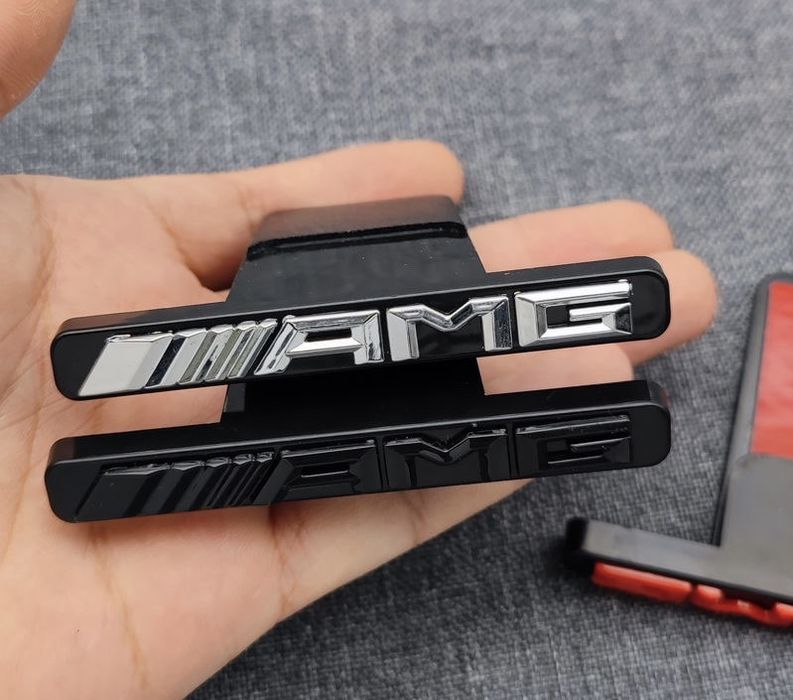 Шильдик AMG в решітку GT Mercedes-Benz гриль