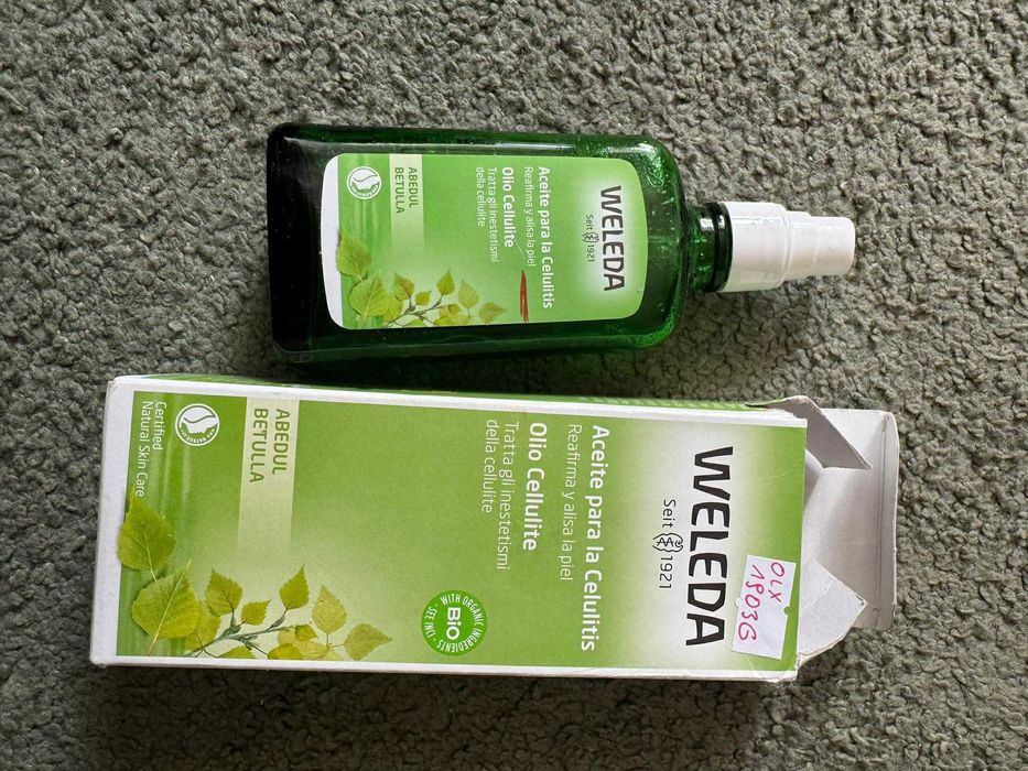 Olejek brzozowy antycellulitowy Weleda 100 ml  19036