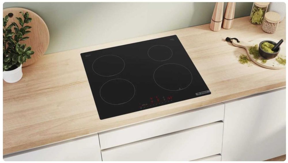 Варильна поверхня електрична Bosch PUE611HC1E варочная поверхность