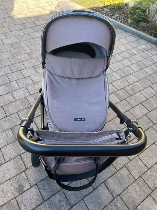 Коляска 2 в1 Espiro next up бежева для дівчинки ( carrello, cybex)
