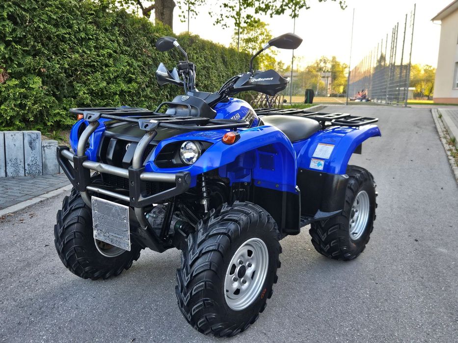 Yamaha Grizzly Yamaha Grizzly 660 YFM660 Zadbana Homologacja Kufer nowe opony 700