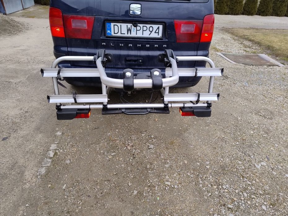 UEBLER Primavelo P2 P3 Uchylany ALU Bagażnik na hak na rowery Rowerowy