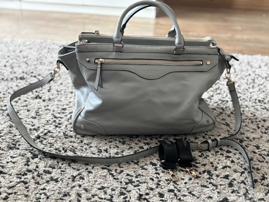 Torba dla mamy JOISSY CARLA light gray