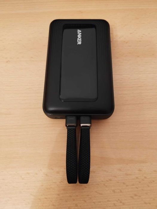 Power Bank Anker Zolo 20.000mAh 45W com Cabos USB-C