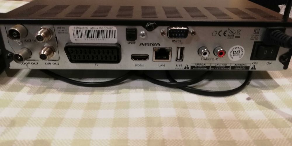 dekoder Ferguson Arriva na każdą kartę, 2 x wi -fi, 2 x pilot