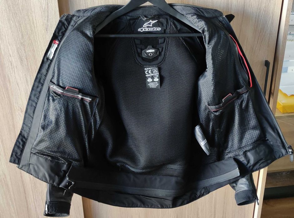 Мотокуртка Alpinestars Альпінстарс Atem V3 Black, EU 52