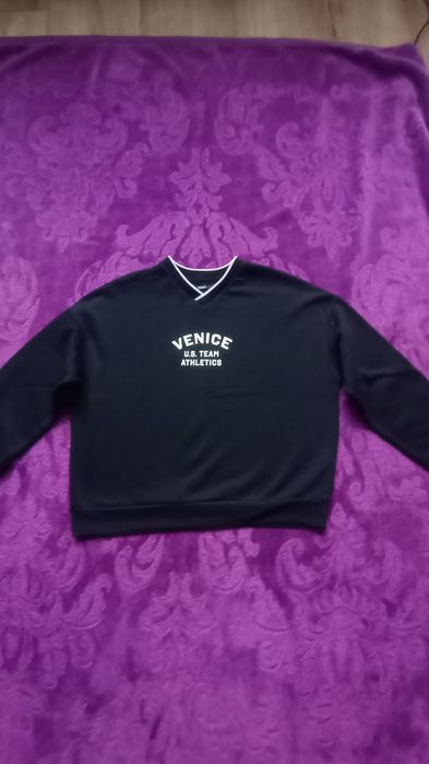 Czarna bluza damska Cropp XL