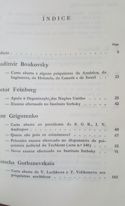 Vladimir Boukovsky - Uma nova doença mental na URSS: a oposição