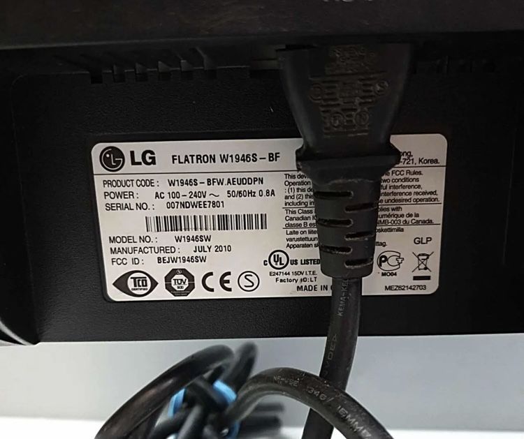 Монітор LG Flatron W1941S