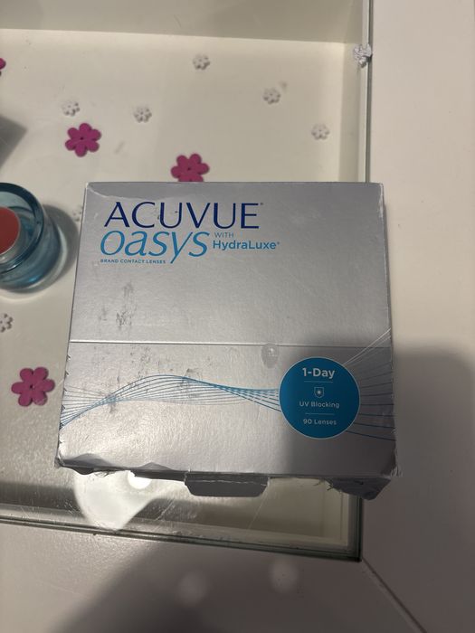 Soczewki Acuvue Oasys 1-Day, 90 szt. Moc: -4