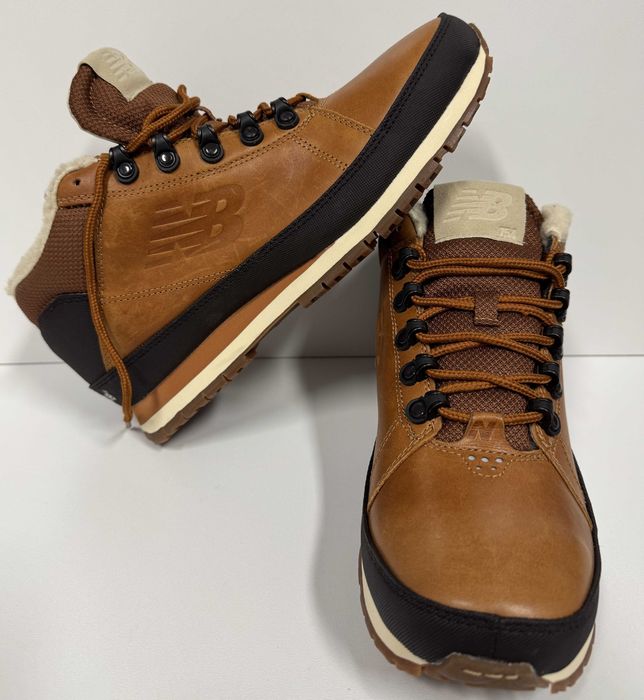 Promocja Buty zimowe męskie New Balance H754LFT , brązowe