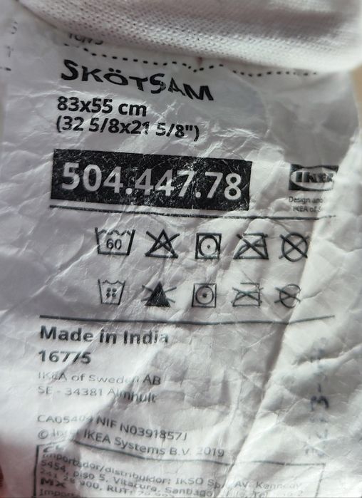 2 pokrowce na matę do przewijania Skötsam Ikea