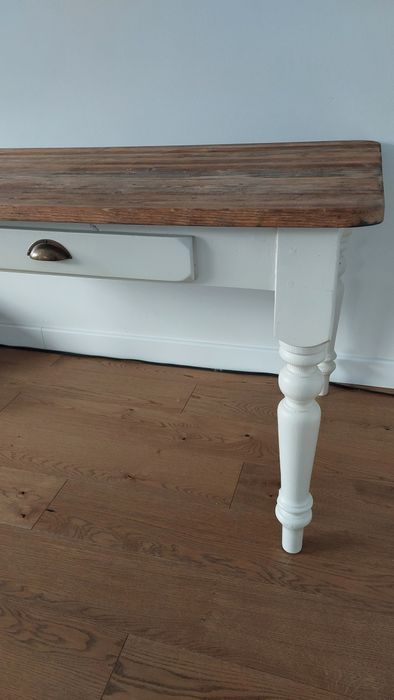 Stół vintage/rustykalny blat szczotkowany